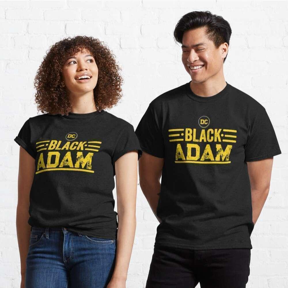 Black Adam Movie Graphic Tee Retro Unisex TShirt